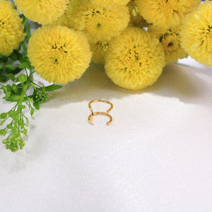 14K Gold Ear Cuff Earring