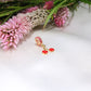 14K Yellow Gold Dangle Cherry Charm
