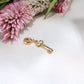 14K Yellow Gold Dangle Key Charm