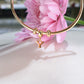 14K Yellow Gold Initial Y  Dangle Charm