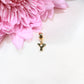 14K Yellow Gold Initial Y  Dangle Charm