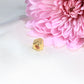 14K Yellow Gold Dog Paw Print Slider