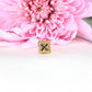 14K Yellow Gold Flower Slider