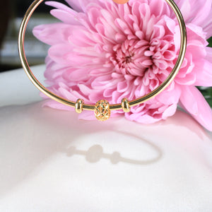 14K Yellow Gold Slider