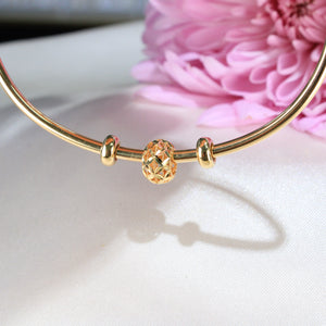 14K Yellow Gold Slider