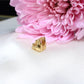 14K Yellow Gold Heart With Wings Slider