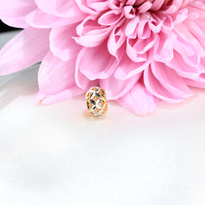 14K Yellow Gold Slider