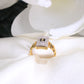 14K Monaco RING CLASSIC -Baguette Link