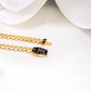 14K Gold Monaco Bracelet 5mm 7in