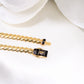 14K Gold Monaco Bracelet 5mm 7in