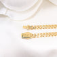 14K Gold Monaco Cuban Chain 5mm 18in