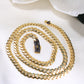 14K Gold Monaco Cuban Chain 6mm 24in