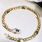 14K Gold Monaco Bracelet 6mm 7in