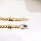 14K Gold Monaco Bracelet 6mm 7in
