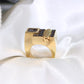 14K Men's Monaco Ring Black Edition