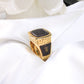 14K Men's Monaco Ring Black Edition