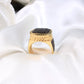 14K Men's Monaco Ring Black Edition