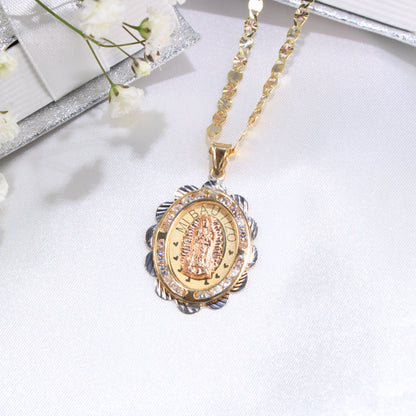 14K Yellow Gold Baptism Charm