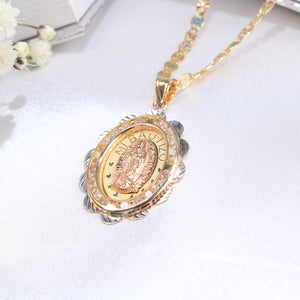 14K Yellow Gold Baptism Charm