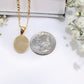 14K Yellow Gold Baptism Charm