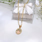 14K Yellow Gold Baptism Charm
