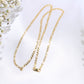 14K Gold Figaro Solid Chain 2.2mm 18in