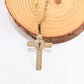 14K Yellow Gold Saint Benedict Cross