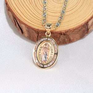 14K Yellow Gold St. Jude Pendant