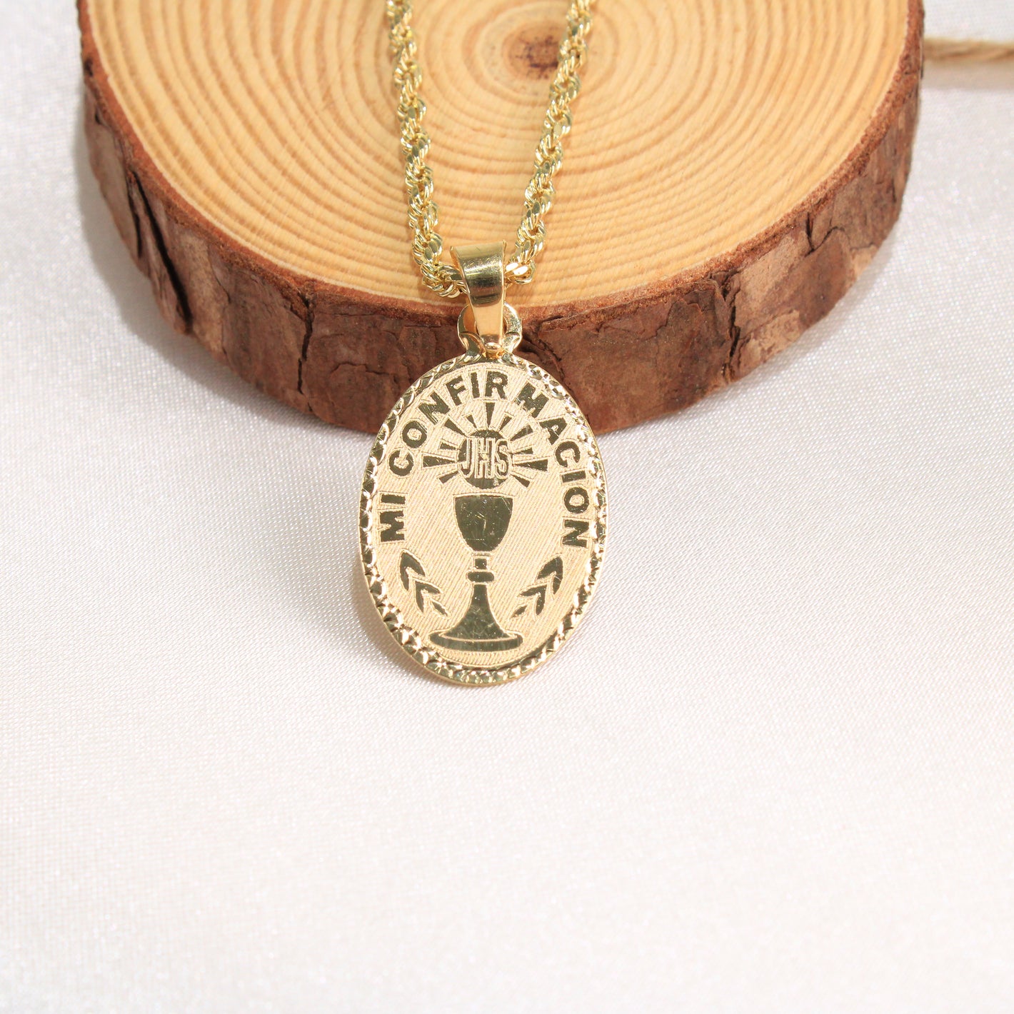 14K Yellow Gold Charm My Confirmation