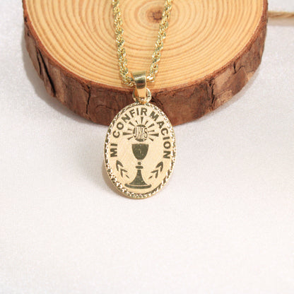 14K Yellow Gold Charm My Confirmation