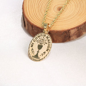 14K Yellow Gold Charm My Confirmation