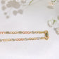 14K Gold Tri-Color Valentino Chain 2.5mm 20in