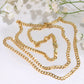 14K Gold Cuban Solid Chain 3.0mm 20in