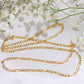 14K Gold Solid Figaro Chain 2.3mm 20in