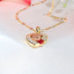 14K Yellow Gold Heart Quinceañera Charm