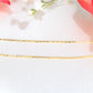 14K Gold Rolo Chain 1mm 16in