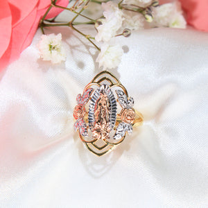 14K Virgin Mary Ring