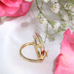 10K Yellow Gold Diamond Hoops