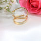 10K Yellow Gold Diamond Hoops