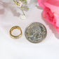 10K Yellow Gold Diamond Hoops