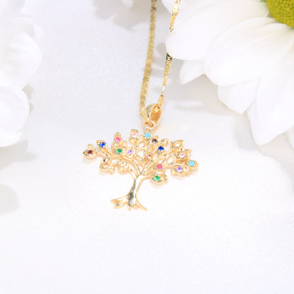 14K Gold Tree of Life Pendant