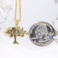 14K Gold Tree of Life Pendant