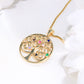 14K Gold Tree of Life Pendant