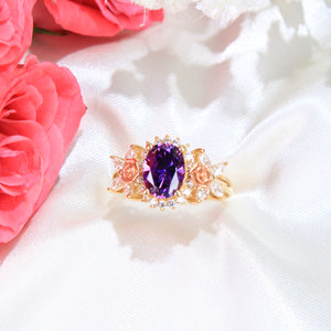 14K Yellow Gold CZ Ring
