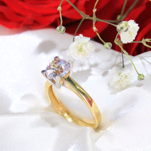 14K Yellow Gold Engagement ring