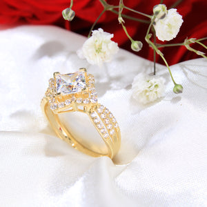 14K Yellow Gold Engagement ring