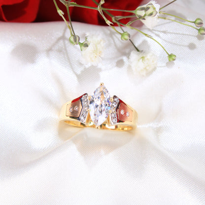 14K Yellow Gold Engagement ring