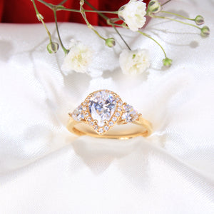 14K Yellow Gold Engagement ring