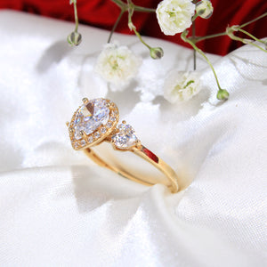14K Yellow Gold Engagement ring