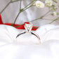 14K White Gold Diamond Engagement Ring